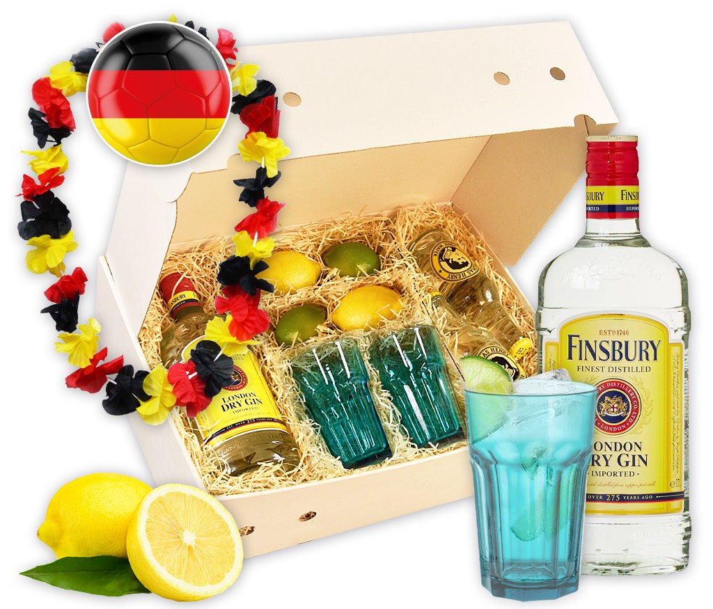 Cocktailbox Gin Tonic mit allen Zutaten für den klassischen Cocktail als Hit für die nächste Party